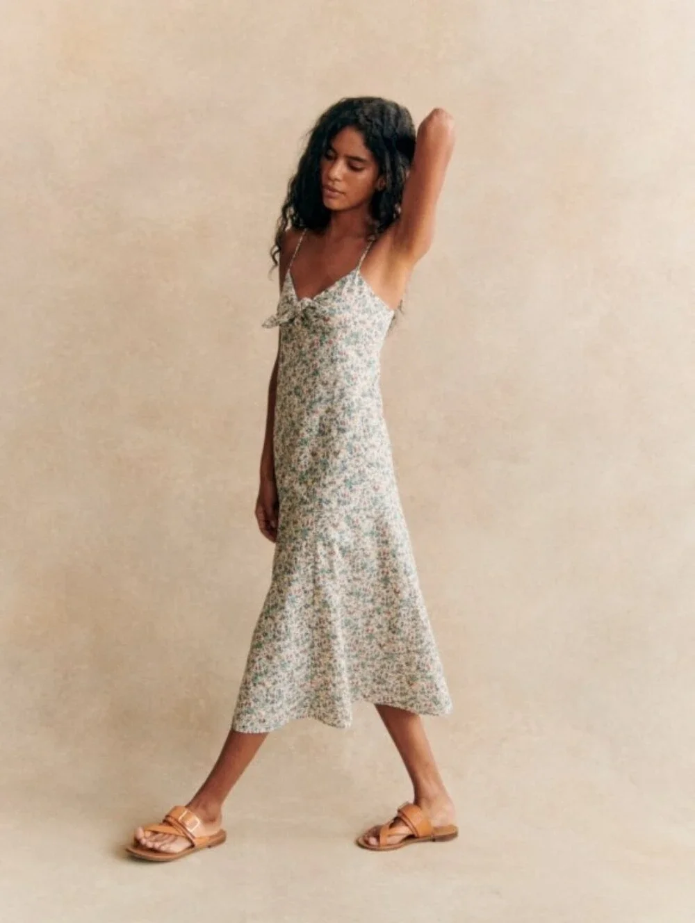 Sezane printed broderie